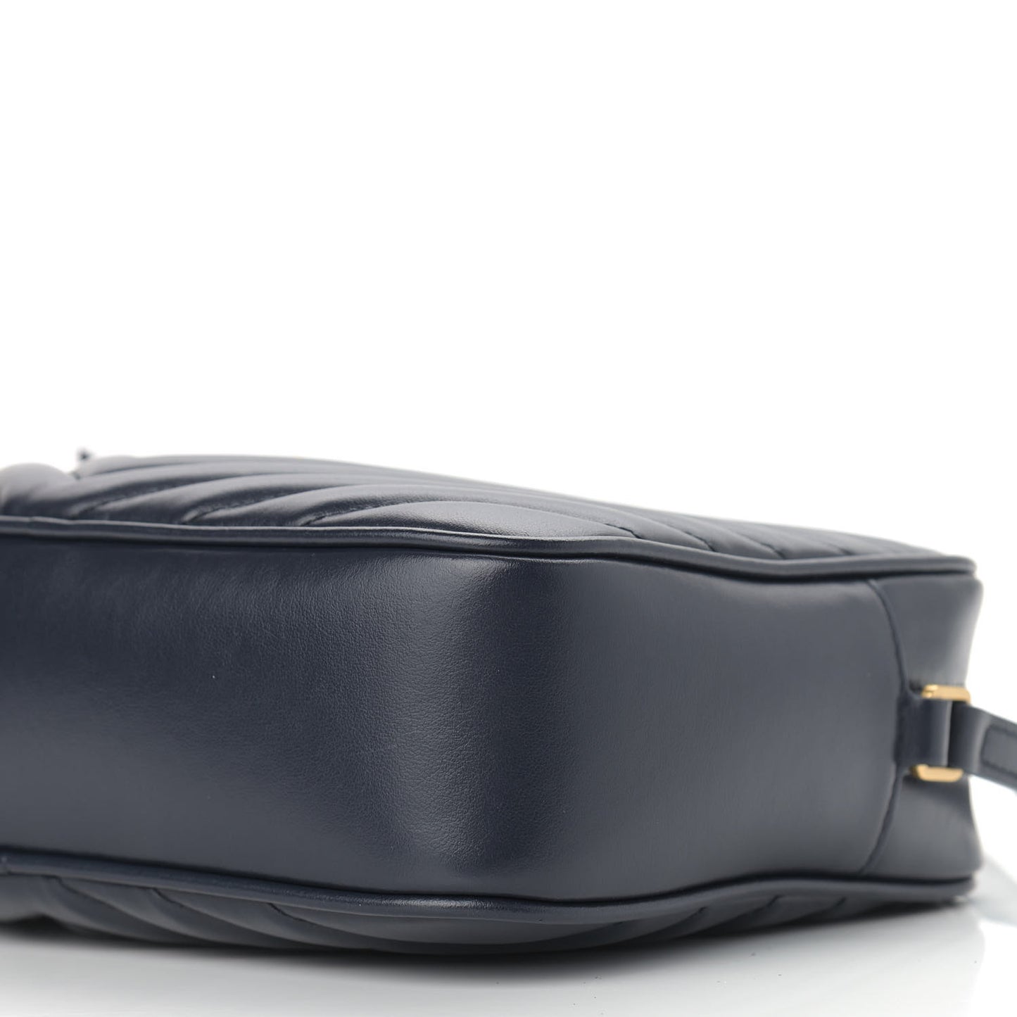 Calfskin Matelasse Monogram Lou Camera Bag Deep Marine