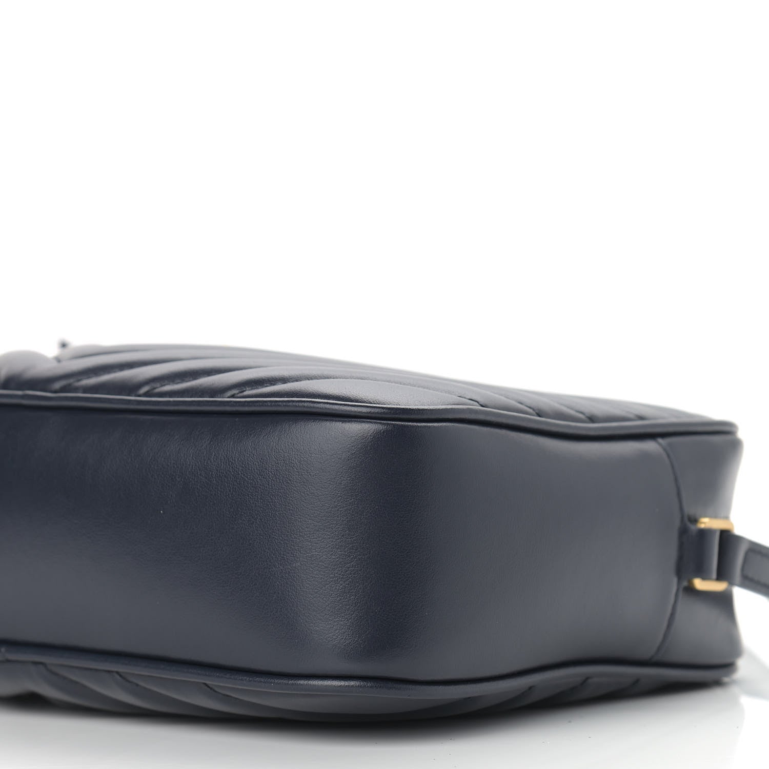 Saint Laurent Calfskin Matelasse Monogram Lou Camera Bag Deep Marine 9 of 9
