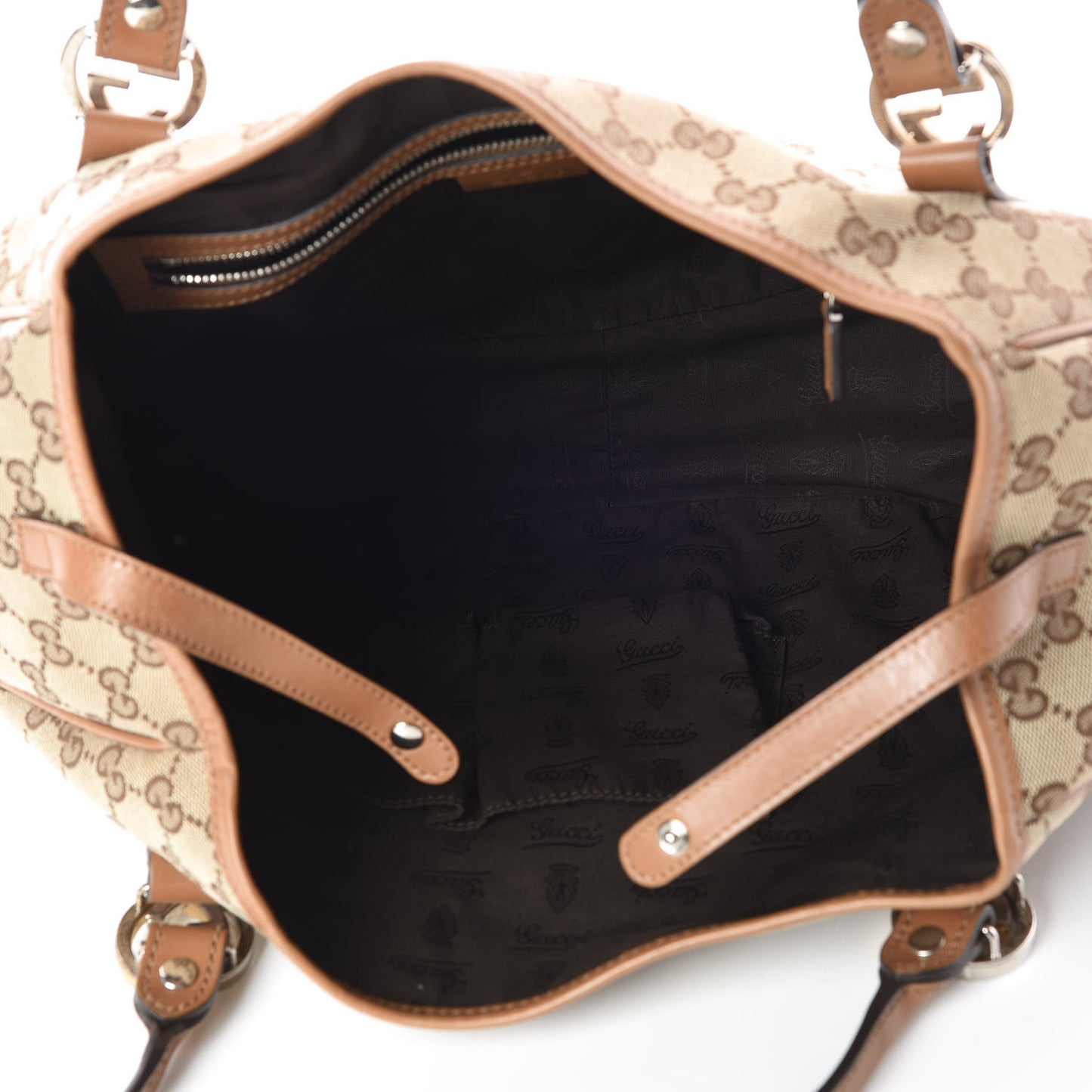 Monogram Medium GG Twins Shoulder Bag Tan