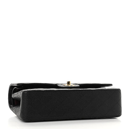 Chanel Caviar Quilted Medium Double Flap Black 3 of 10