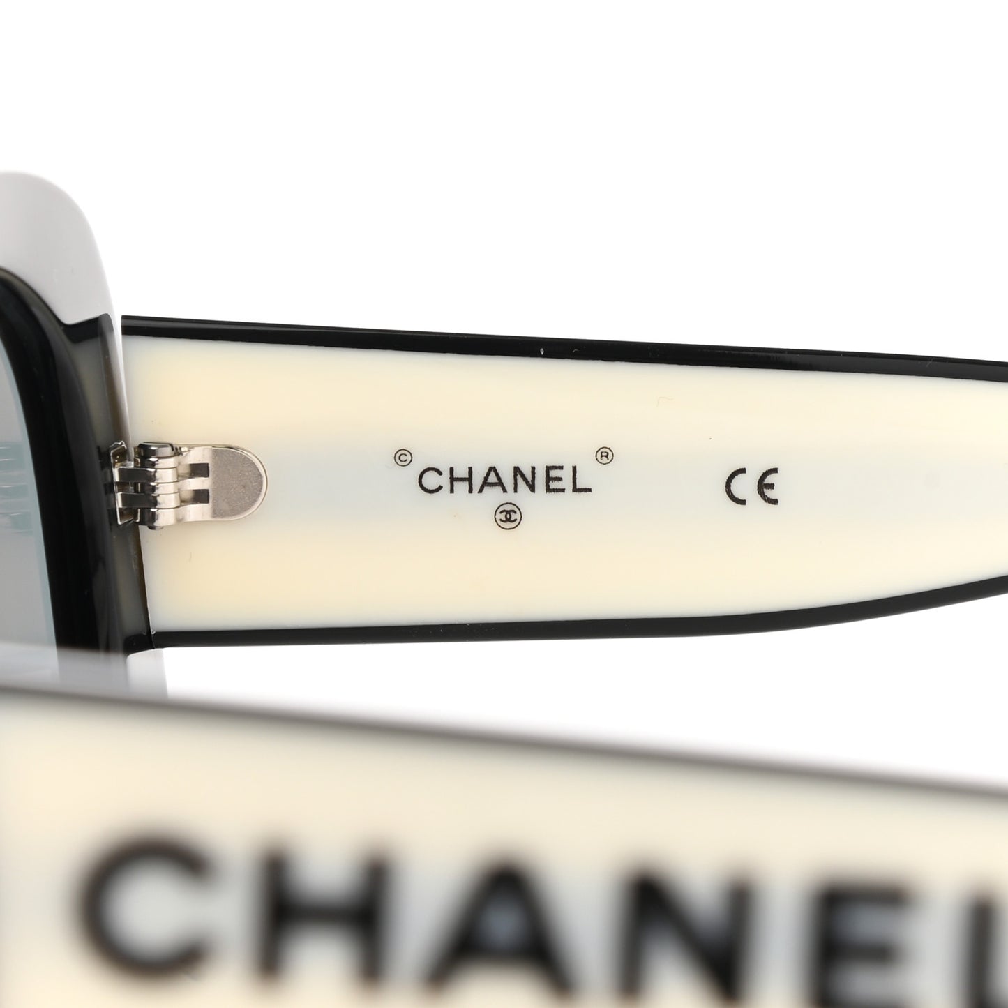 Acetate Sunglasses 71414 Black White
