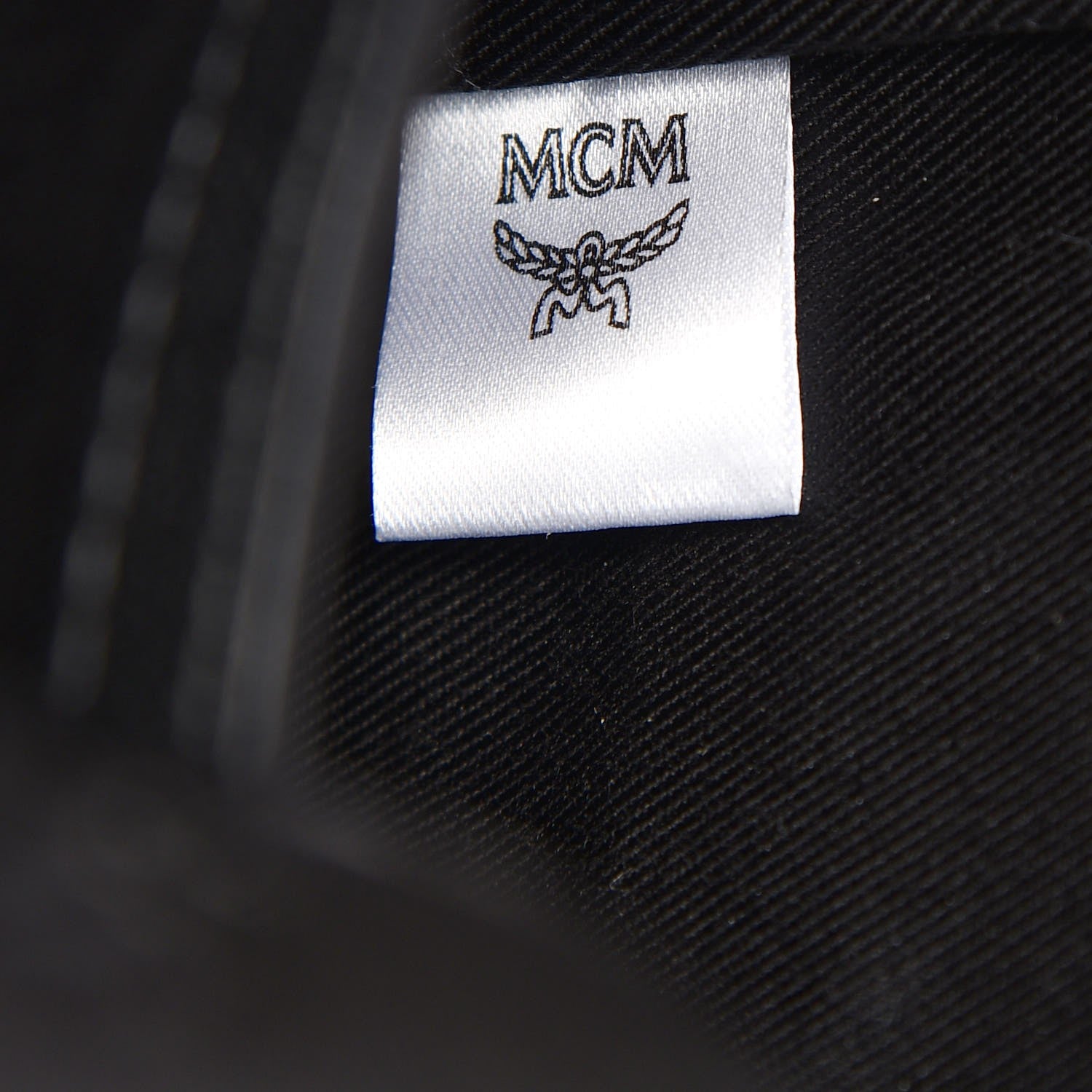 MCM Calfskin Ottomar Monogram Duke Backpack Black 8 of 19