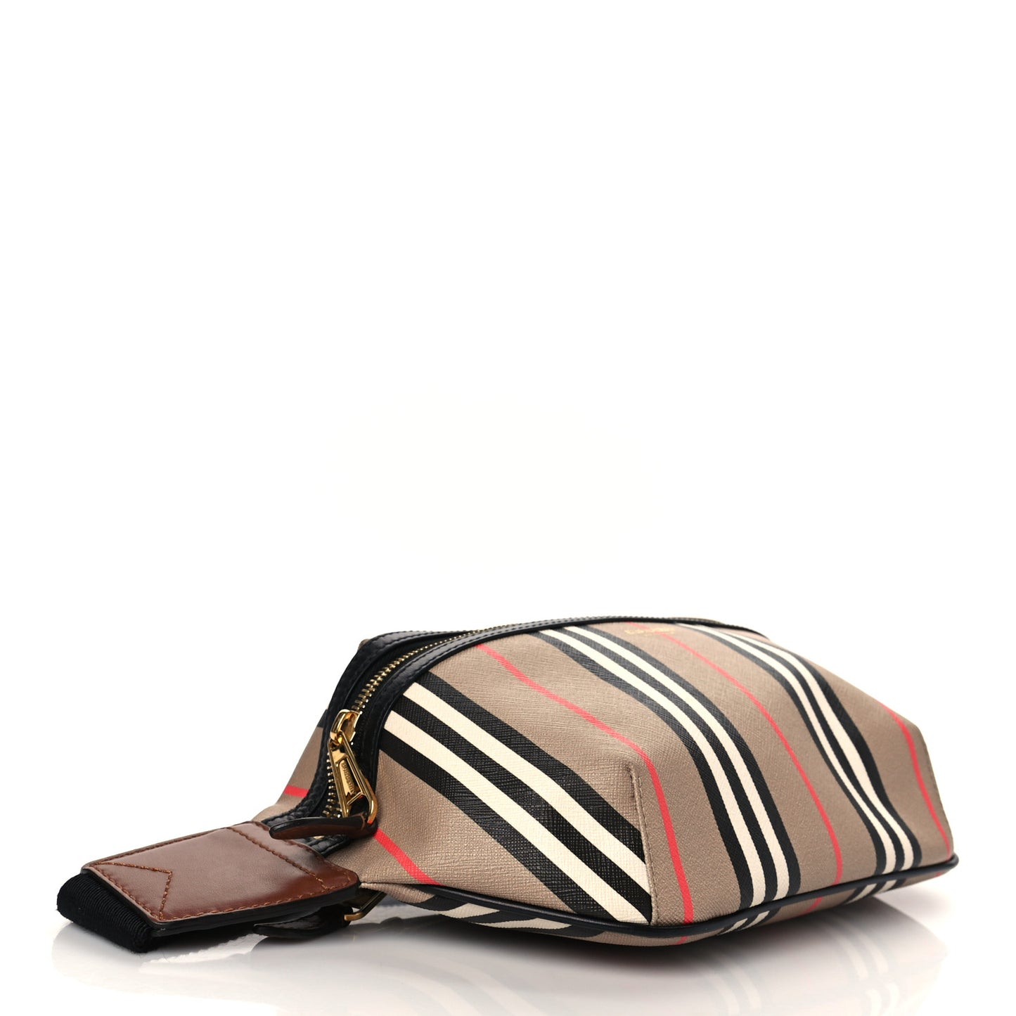 E-Canvas Icon Stripe Sonny Bum Bag Archive Beige