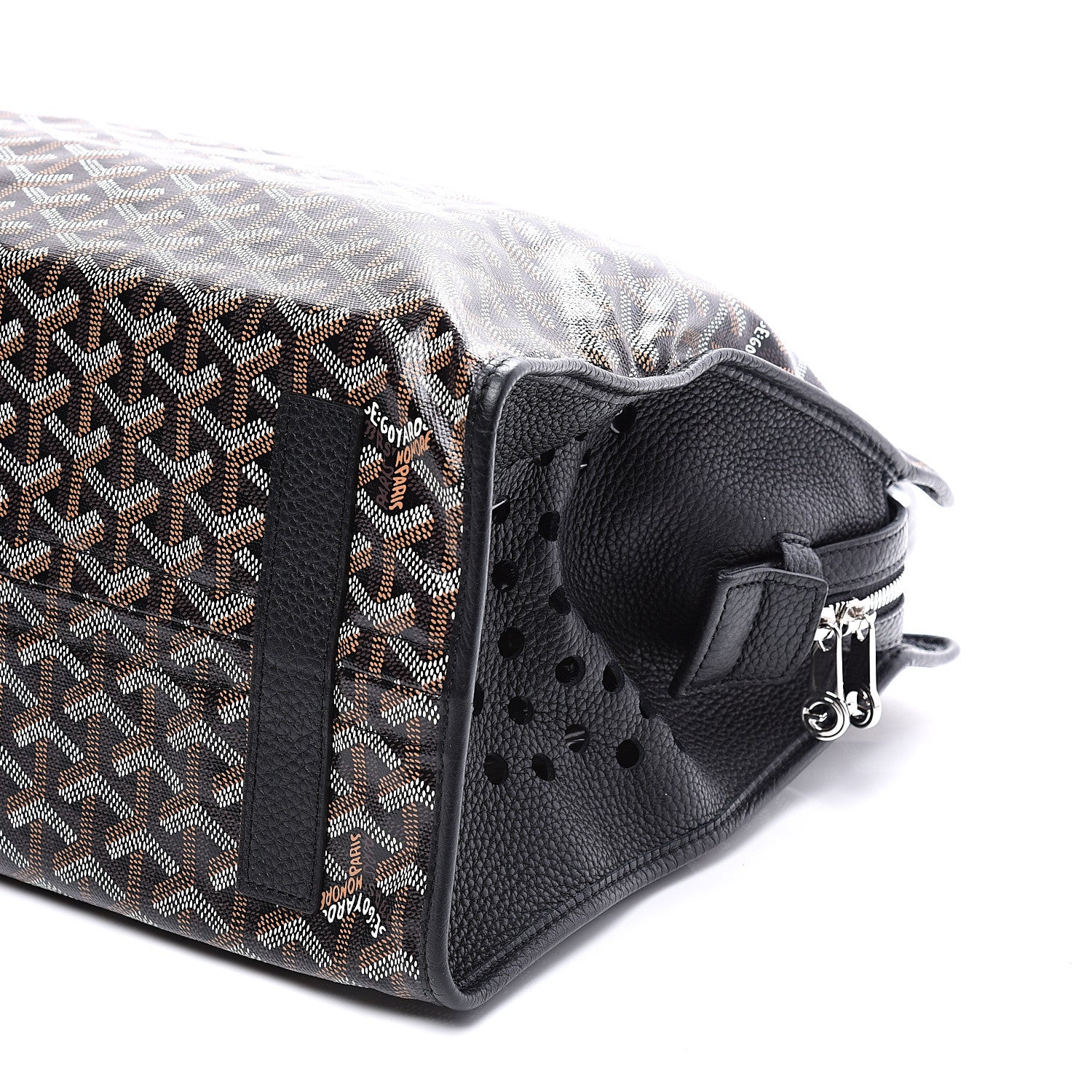 Goyard Goyardine Sac Hardy Pet Carrier PM Black 12 of 13