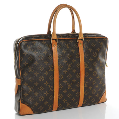 Louis Vuitton Monogram Porte-Documents Voyage Briefcase 3 of 7