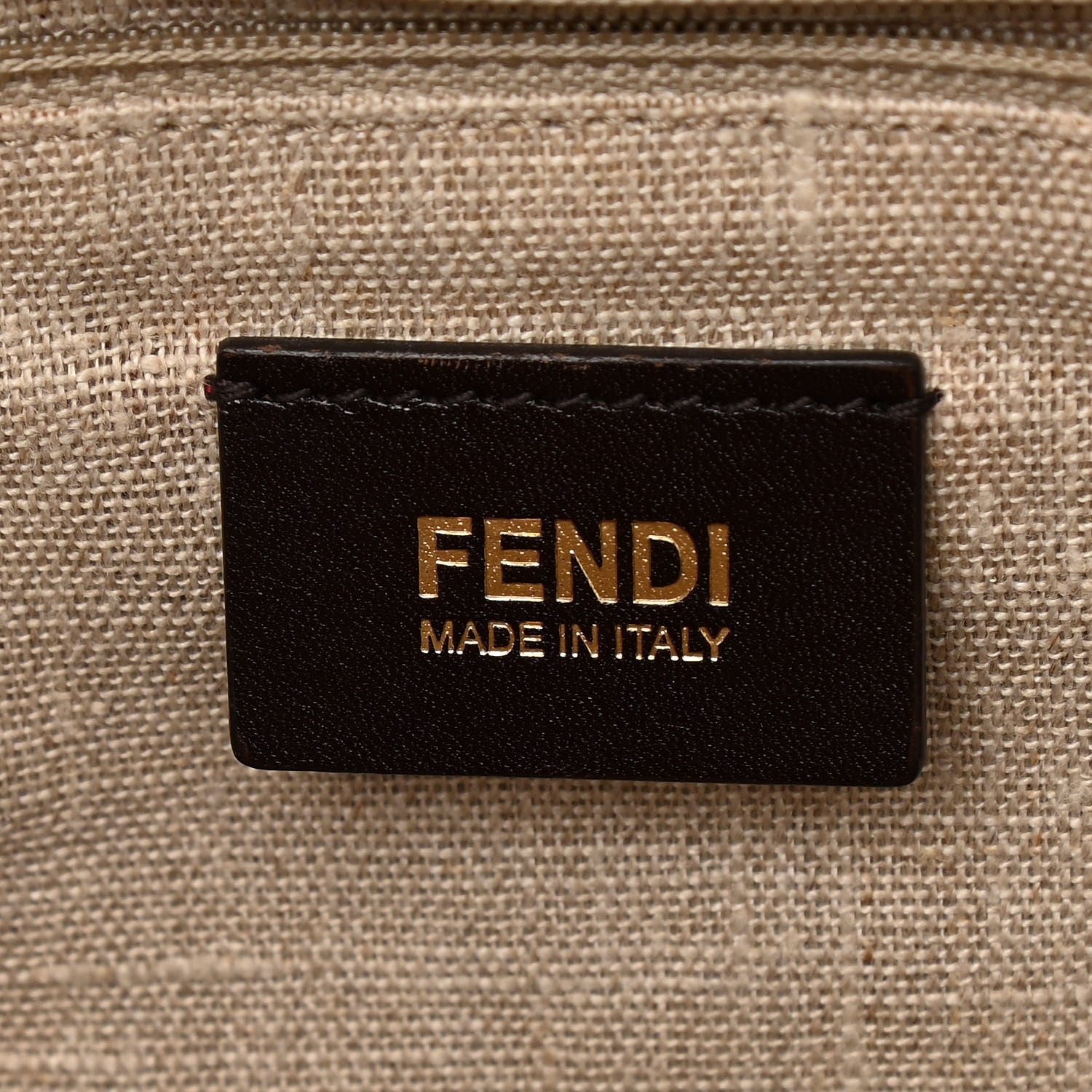 Fendi Cuoio Suede Silvana Bag Cammello Rosso Black Cuoio 5 of 14