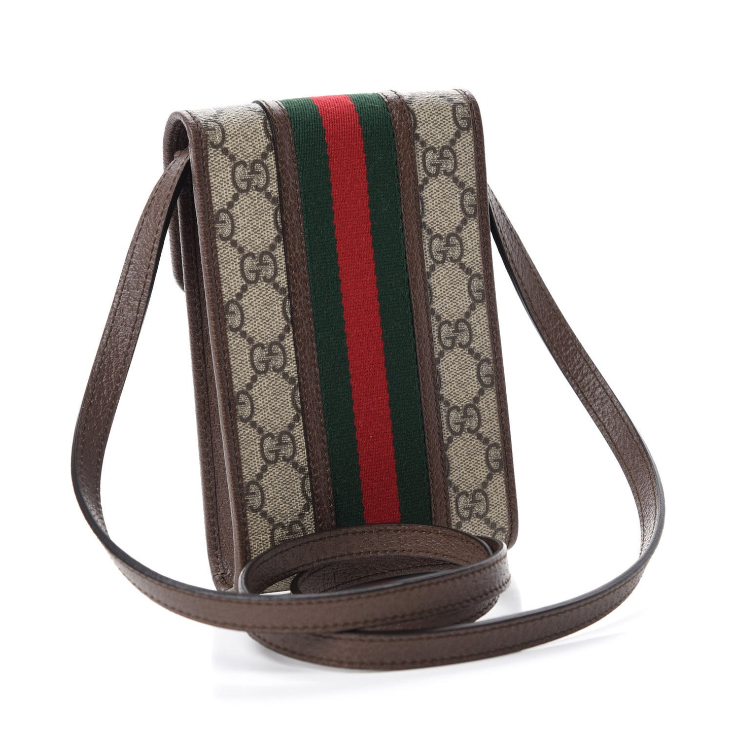 GG Supreme Monogram Web Mini Ophidia Crossbody Bag Beige New Acero