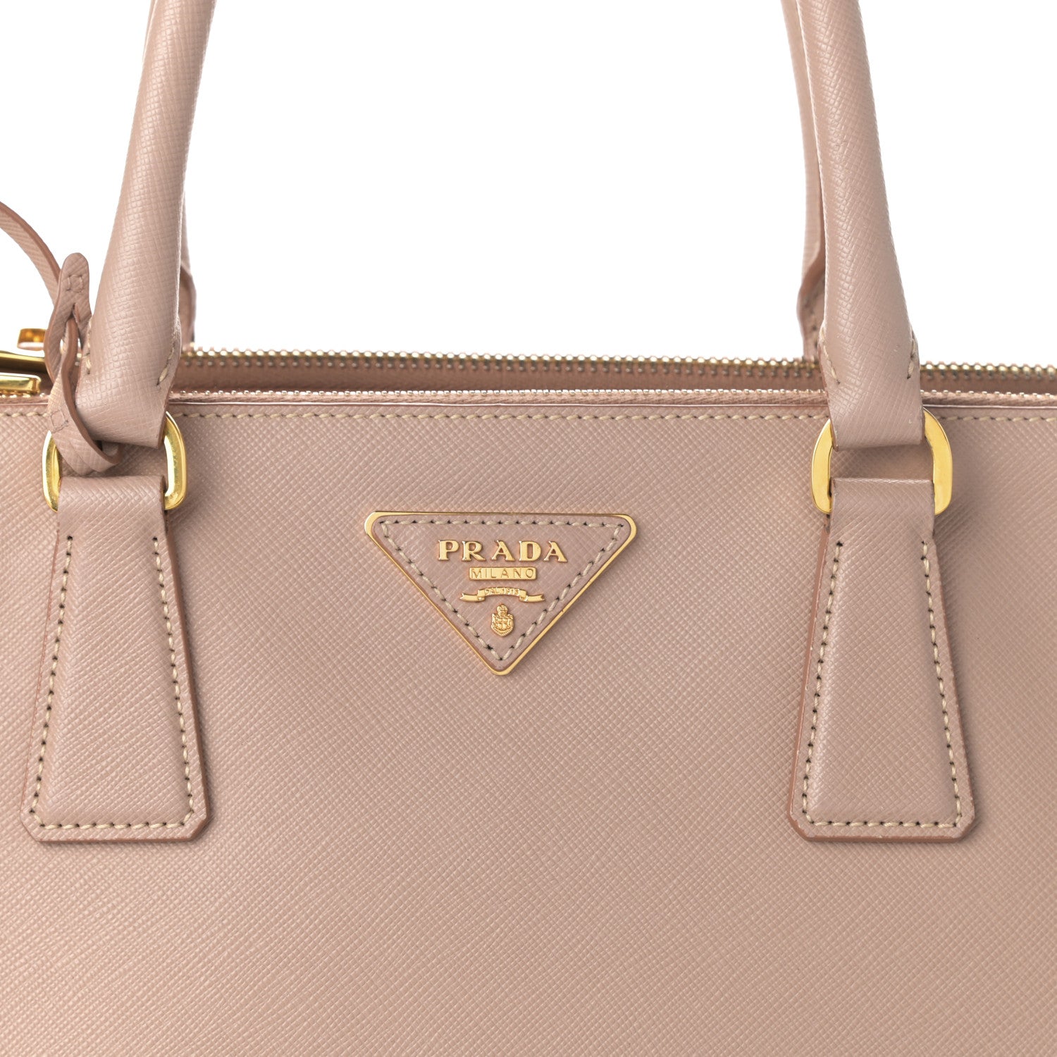 Prada Saffiano Medium Galleria Double Zip Tote Cammeo 7 of 10