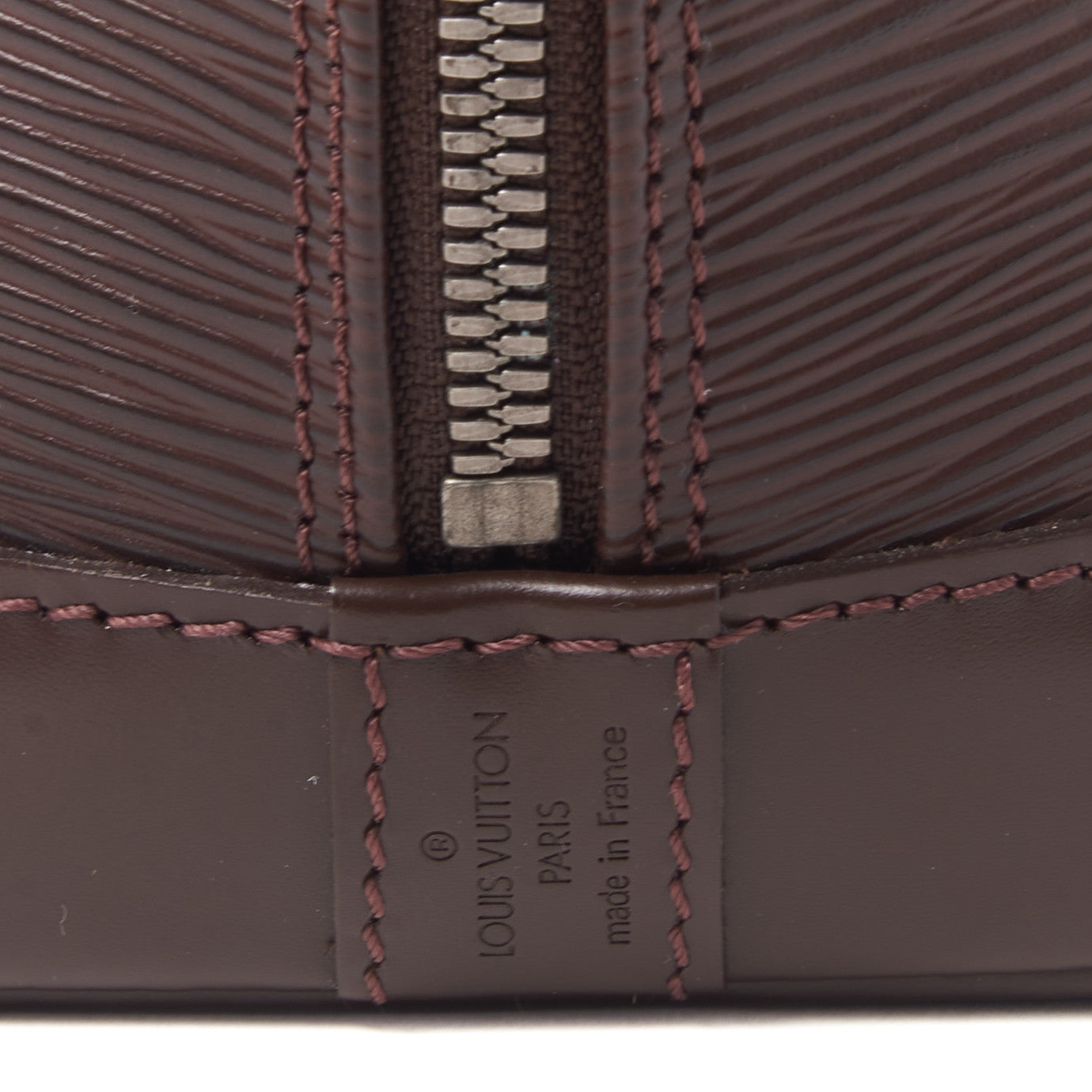 Louis Vuitton Epi Alma PM Moka 7 of 7