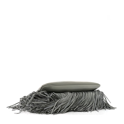 Fendi Vitello Fringe Medium Soft Peekaboo Matcha Latte 4 of 10