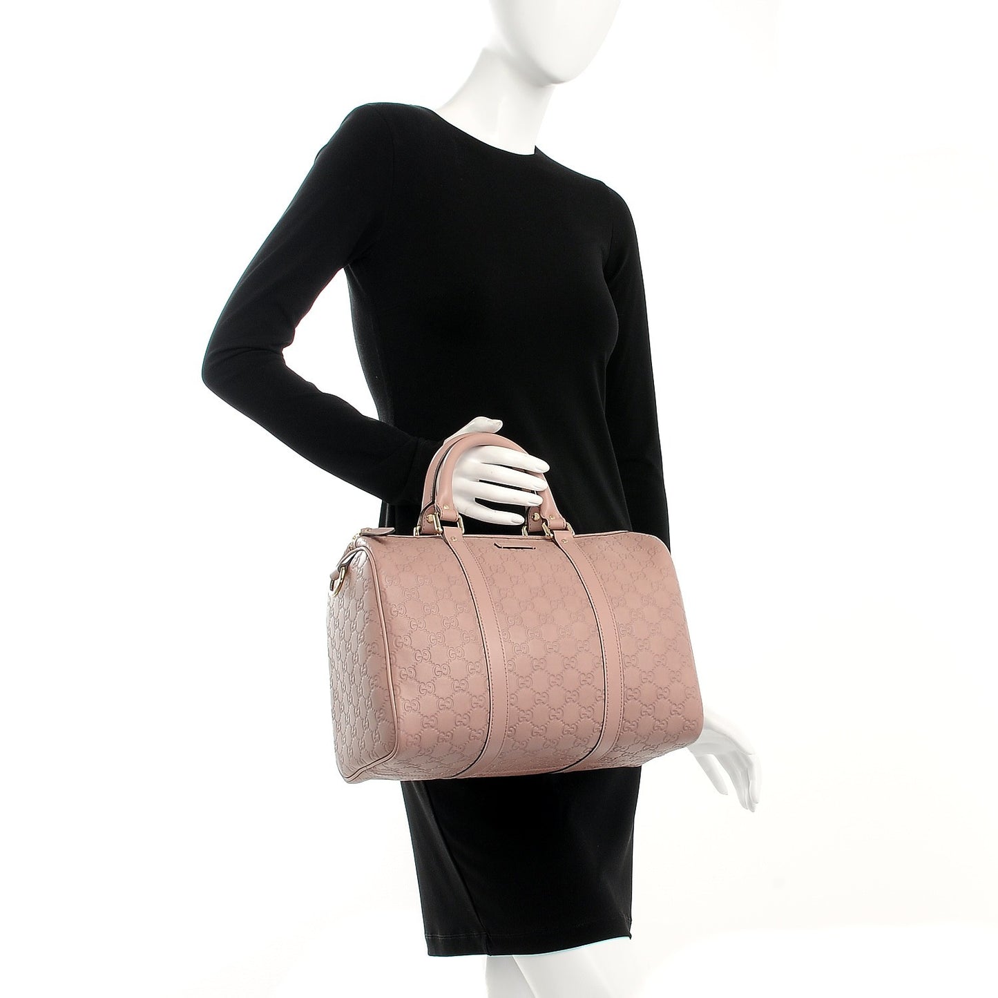 Guccissima Medium Joy Boston Winter Rose