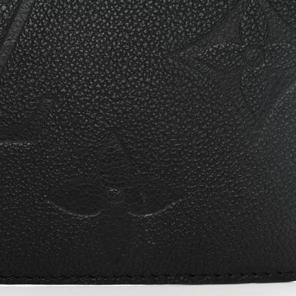 Louis Vuitton Empreinte Monogram Giant Neverfull MM Pochette Black 9 of 10