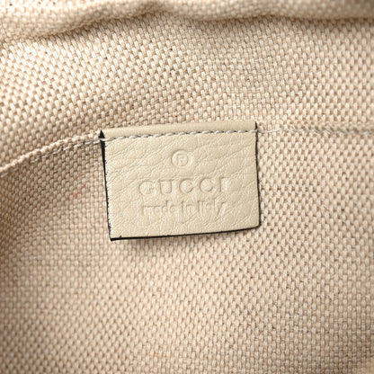 Gucci Pebbled Calfskin Small Soho Disco Bag Off White 5 of 9