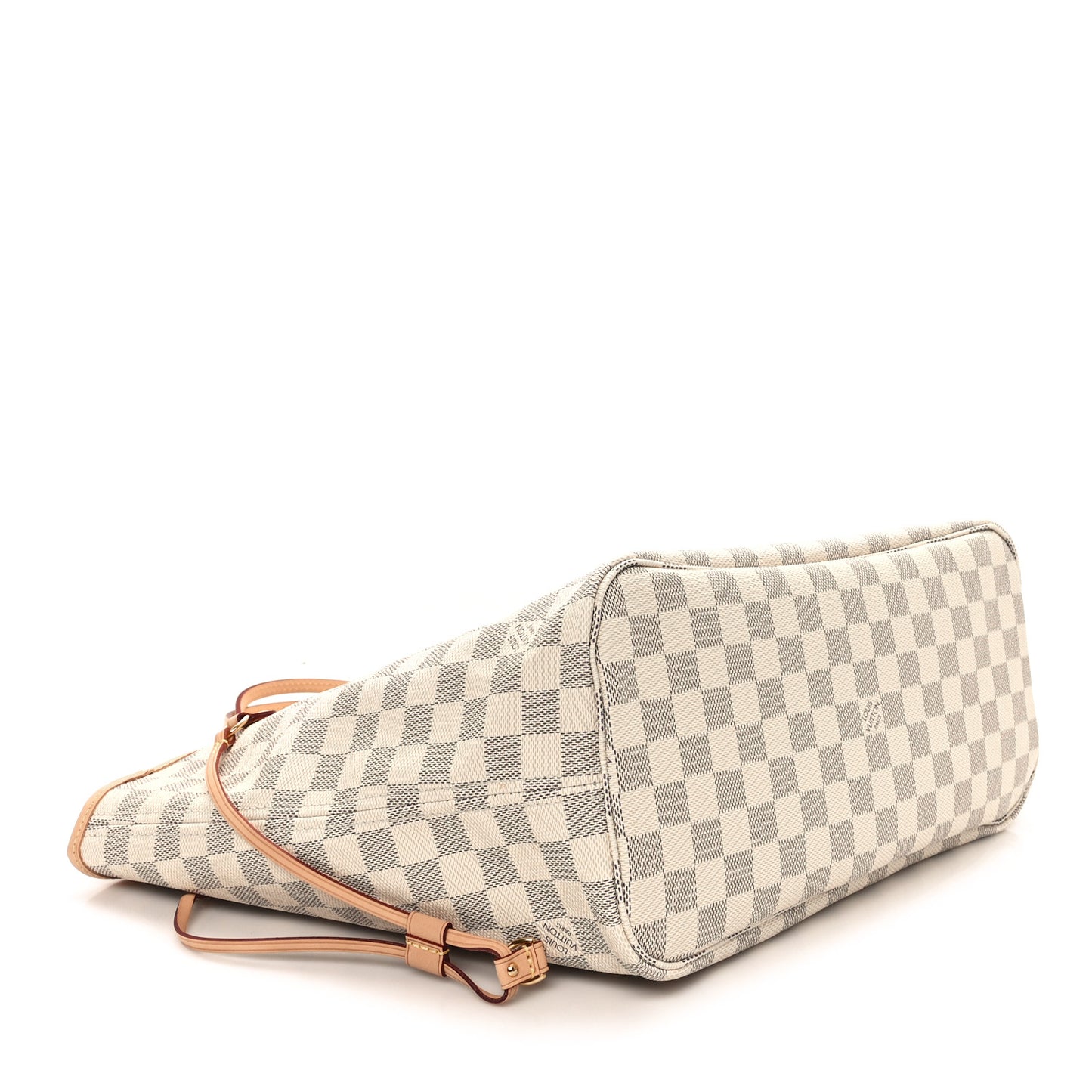 Damier Azur Neo Neverfull MM Rose Ballerine