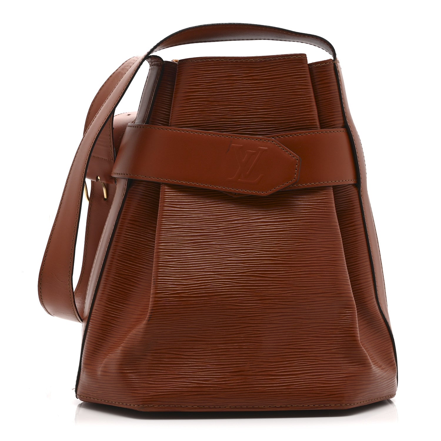 Louis Vuitton Epi Sac D'Epaule Kenyan Fawn 1 of 10