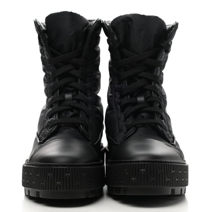 Hermes Calfskin Parachute Fresh Ankle Boots 39 Black 2 of 9