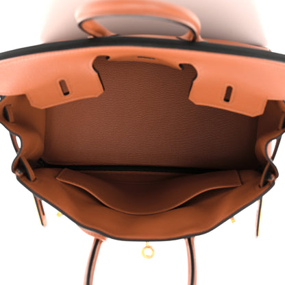 Hermes Taurillon Novillo Birkin 25 Cuivre 5 of 14