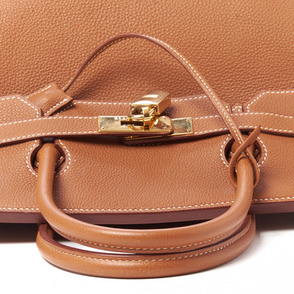 Hermes Togo Birkin 40 Gold 9 of 30