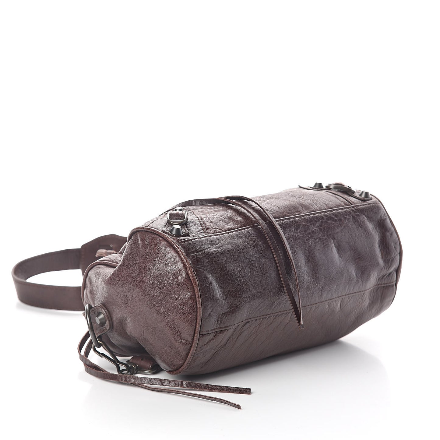 Agneau Classic Hardware Mini Twiggy Cigare Fonce