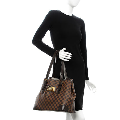 Louis Vuitton Damier Ebene Hampstead MM 2 of 7
