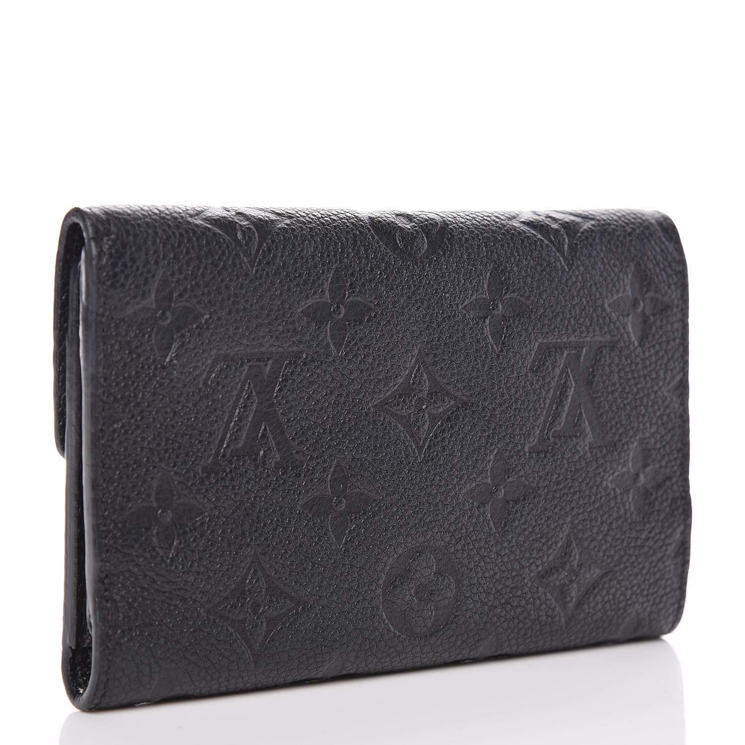 Louis Vuitton Empreinte Compact Curieuse Wallet Black 3 of 8