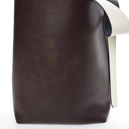 Celine Shiny Smooth Calfskin Small Twisted Cabas Brick 13 of 13
