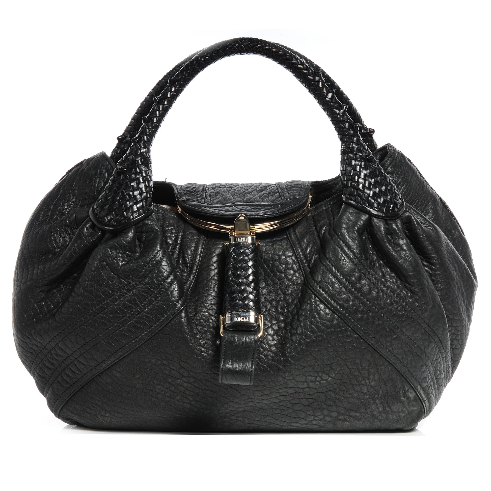 Fendi Nappa Nuvolata Spy Black 1 of 8