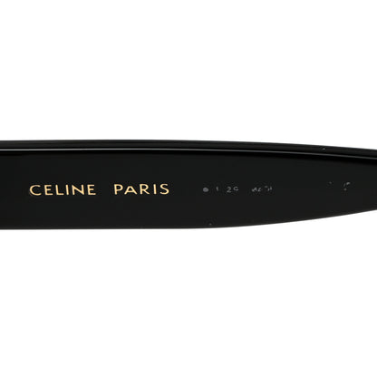 Celine Acetate Polarized Rectangular Sunglasses CL40011N Black 5 of 7