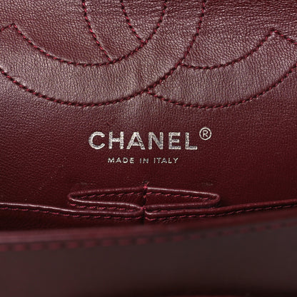 Chanel Patent Quilted 2.55 Reissue 226 Flap Burgundy 6 of 11