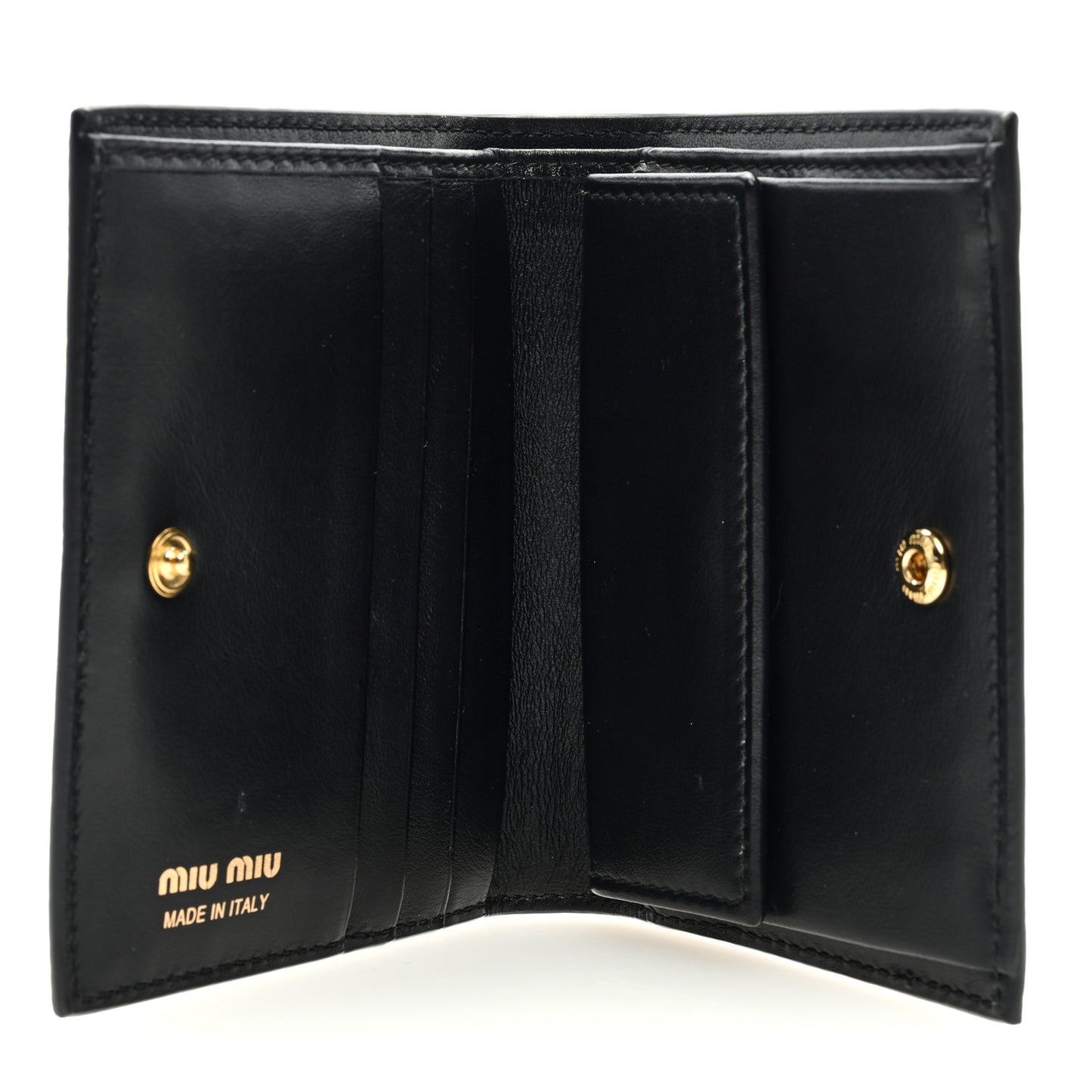 Vernice Lizard Embossed Wallet Black