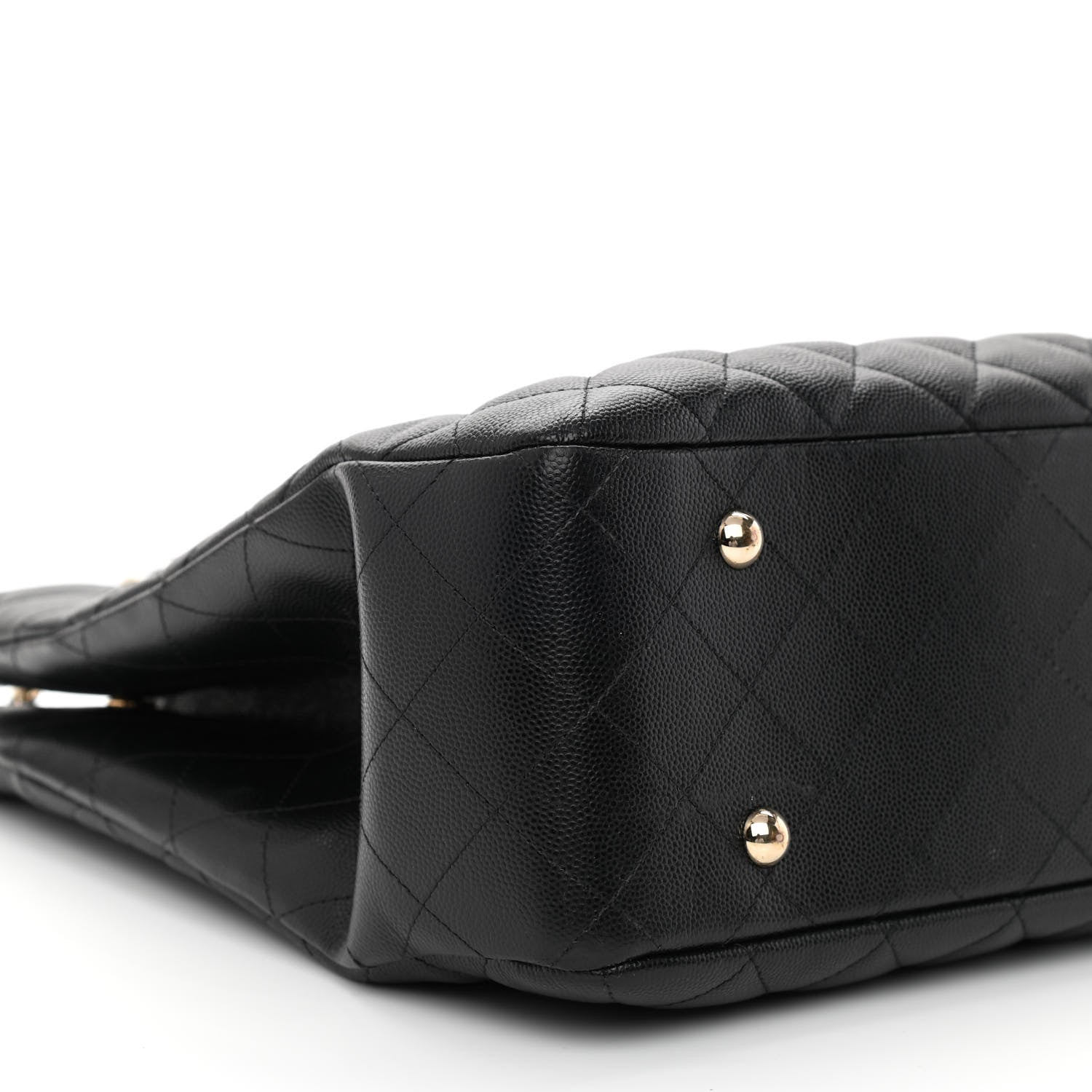 Chanel Caviar Quilted Large Shopping Tote Black 9 of 10