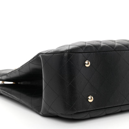 Chanel Caviar Quilted Large Shopping Tote Black 9 of 10