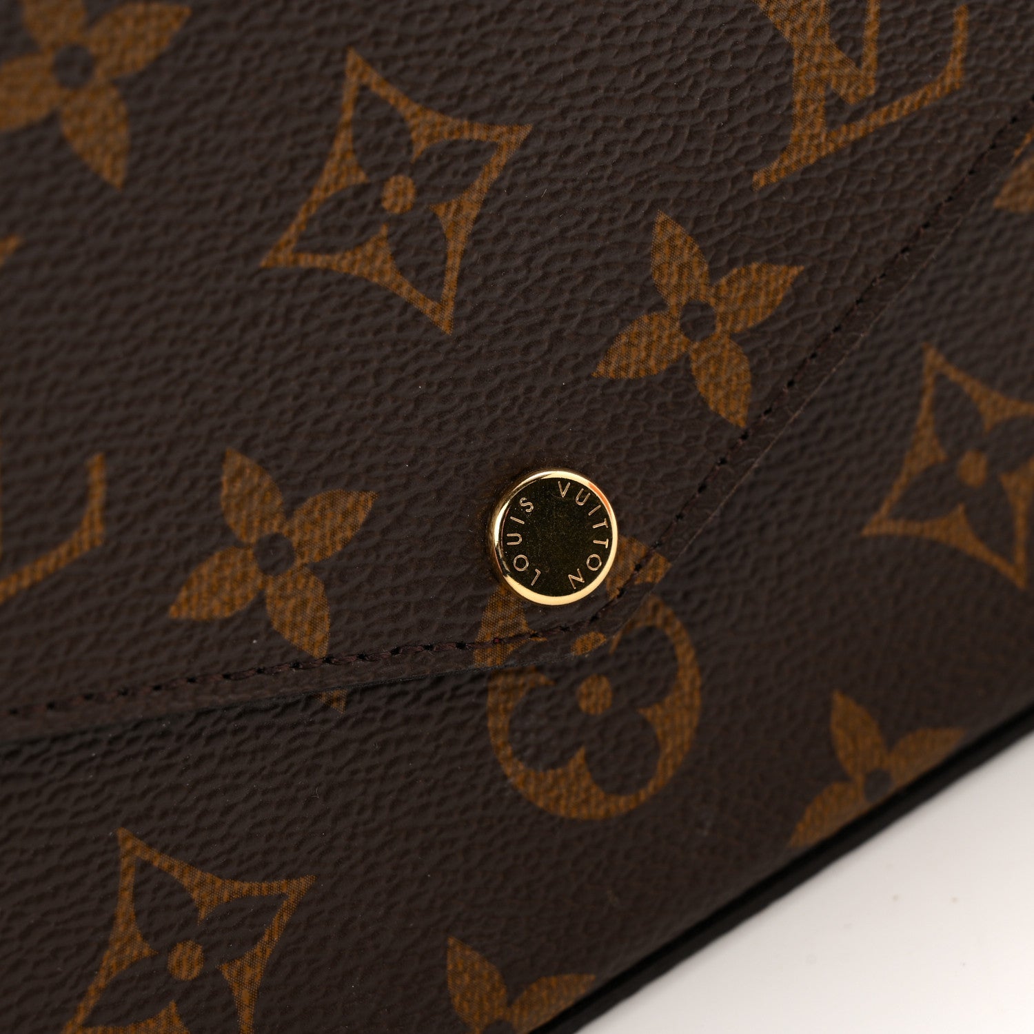 Louis Vuitton Monogram Pochette Felicie Chain Wallet Fuchsia 10 of 12