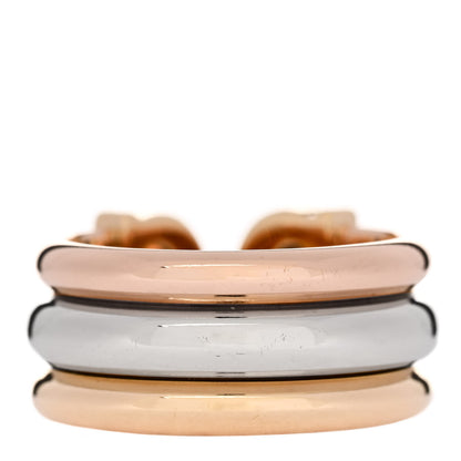 Cartier 18K Pink Yellow White Gold C De Cartier Ring 48 4.5 3 of 4