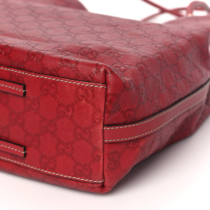 Gucci Guccissima Monogram Gifford Tote Red 10 of 11