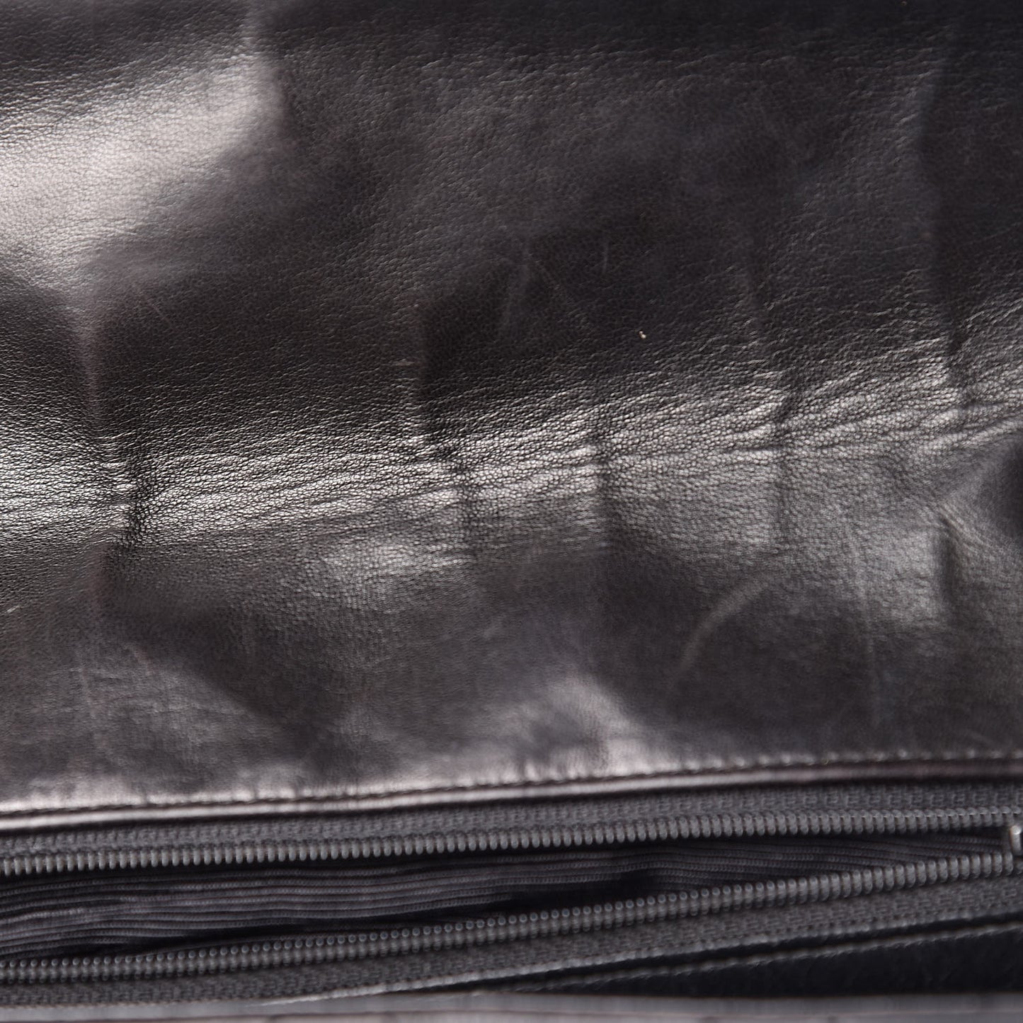 Lambskin Quilted Shoulder Bag Black