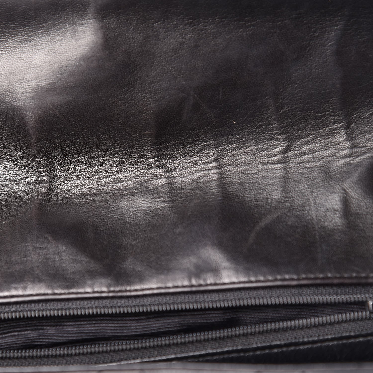 Chanel Lambskin Quilted Shoulder Bag Black 12 of 22