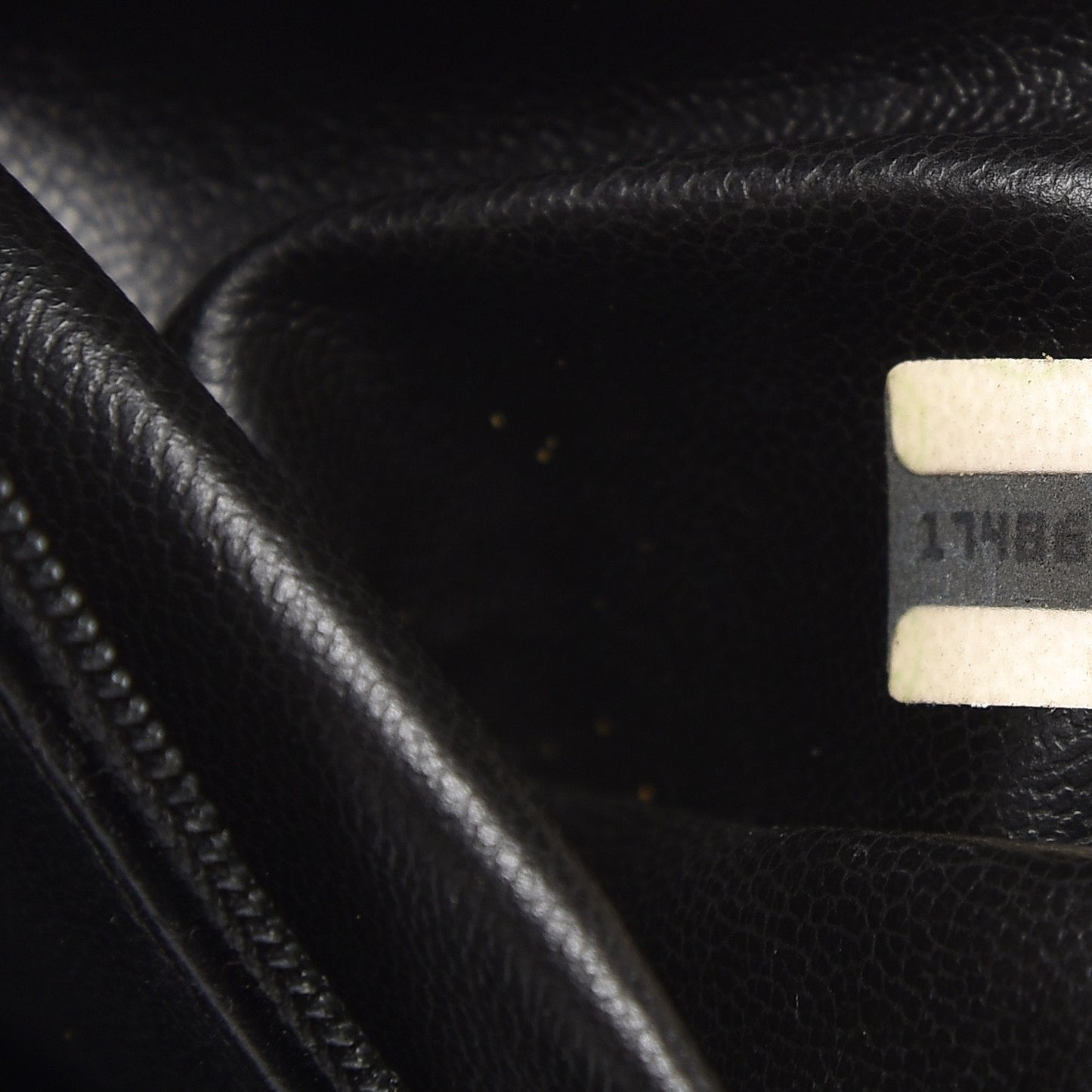 Lambskin Quilted Briefcase Laptop Bag Black