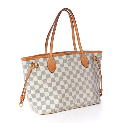 Louis Vuitton Damier Azur Neverfull PM 2 of 13