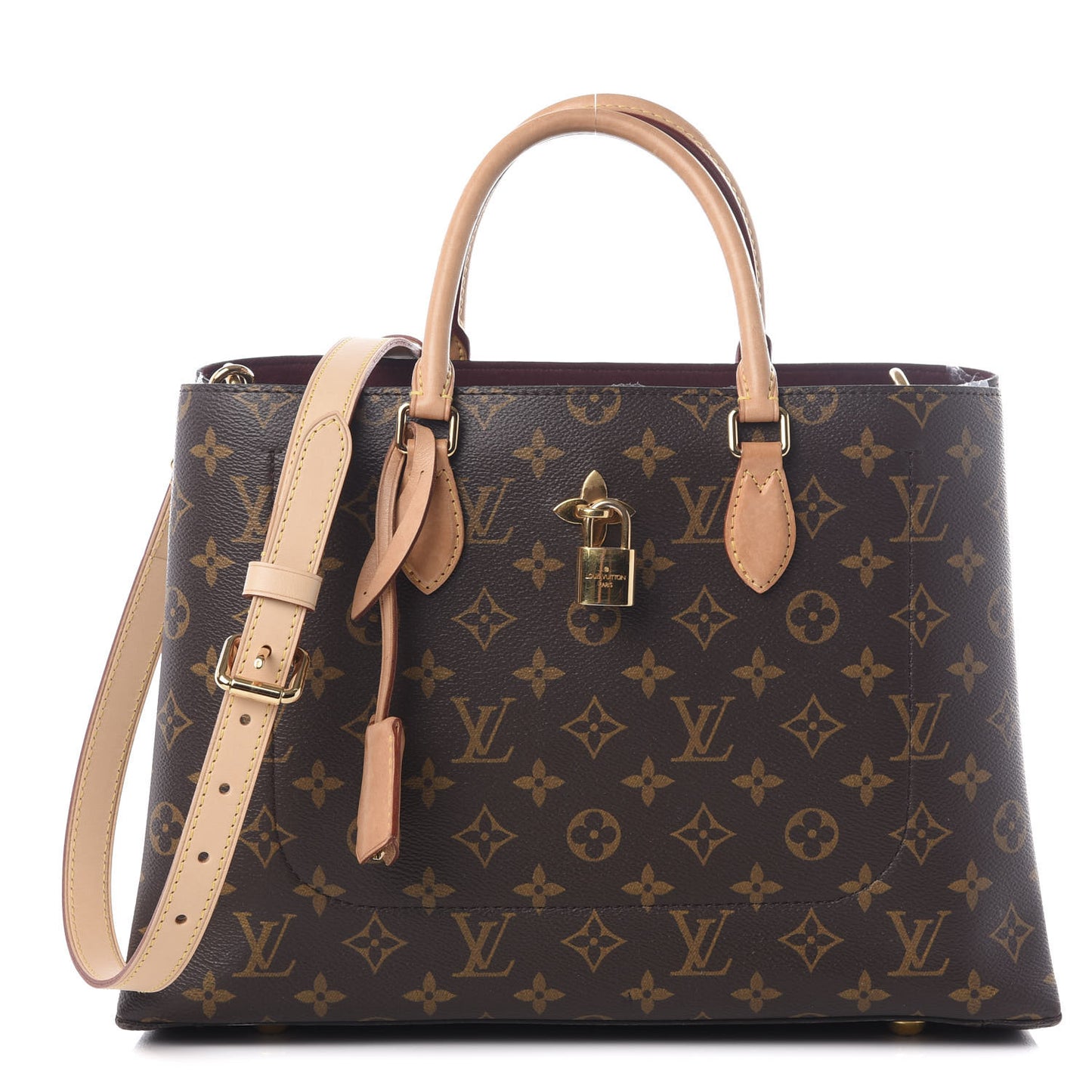 Monogram Flower Tote