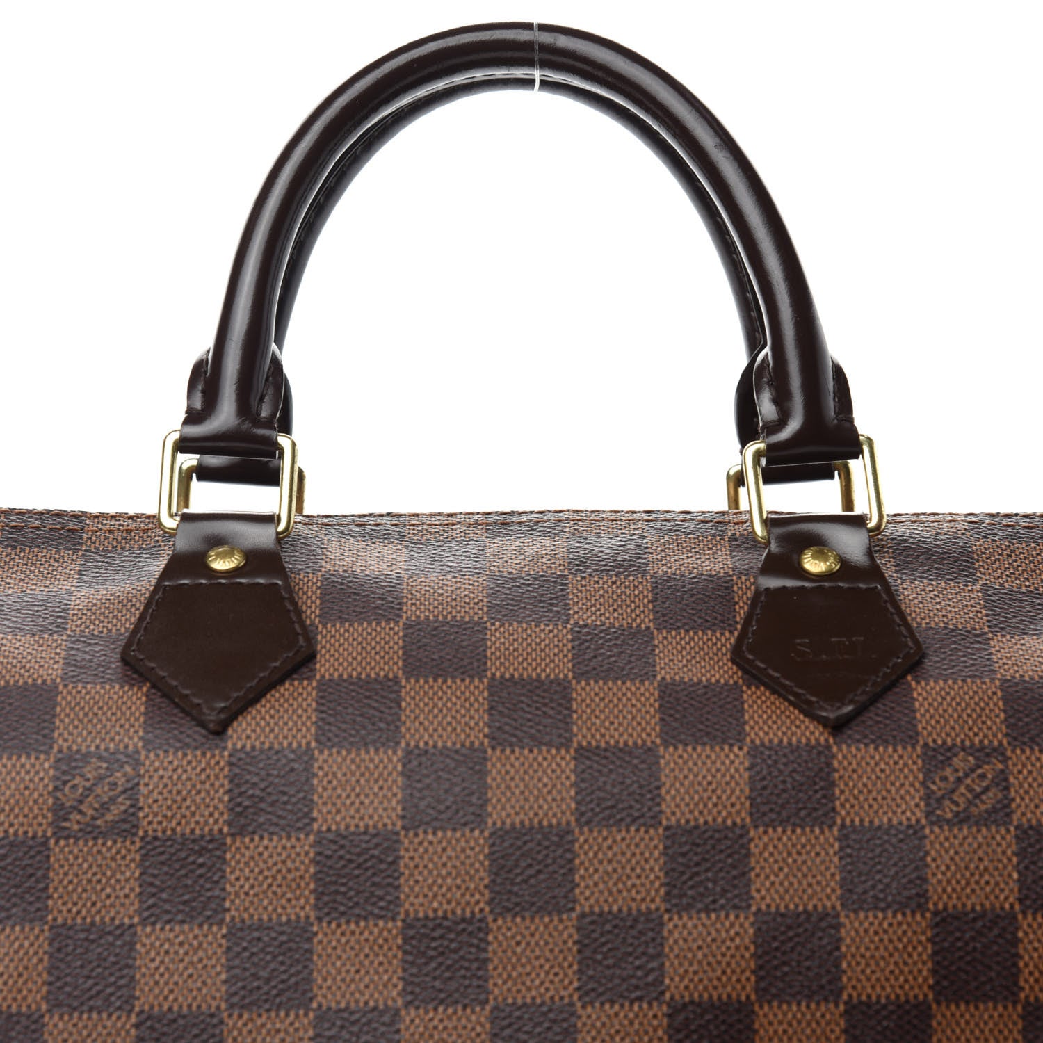 Louis Vuitton Damier Ebene Speedy Bandouliere 30 11 of 11