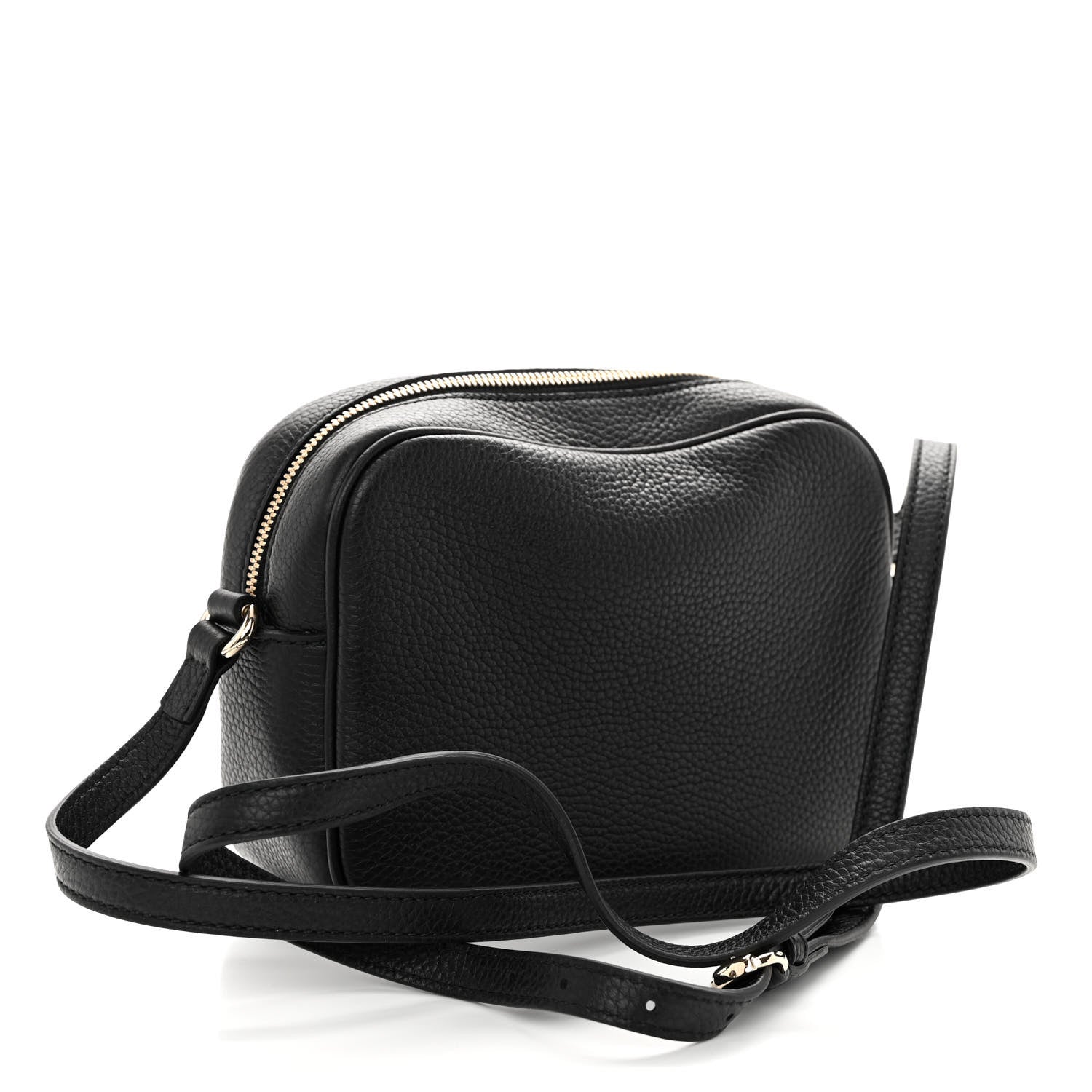 Gucci Pebbled Calfskin Small Soho Disco Bag Black 3 of 10