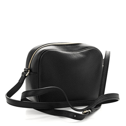 Gucci Pebbled Calfskin Small Soho Disco Bag Black 3 of 10