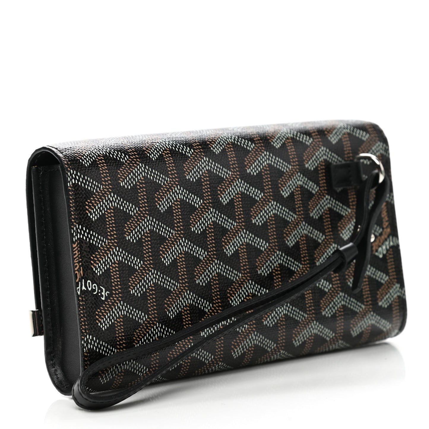 Goyardine Monte Carlo Mini Phone Case Black
