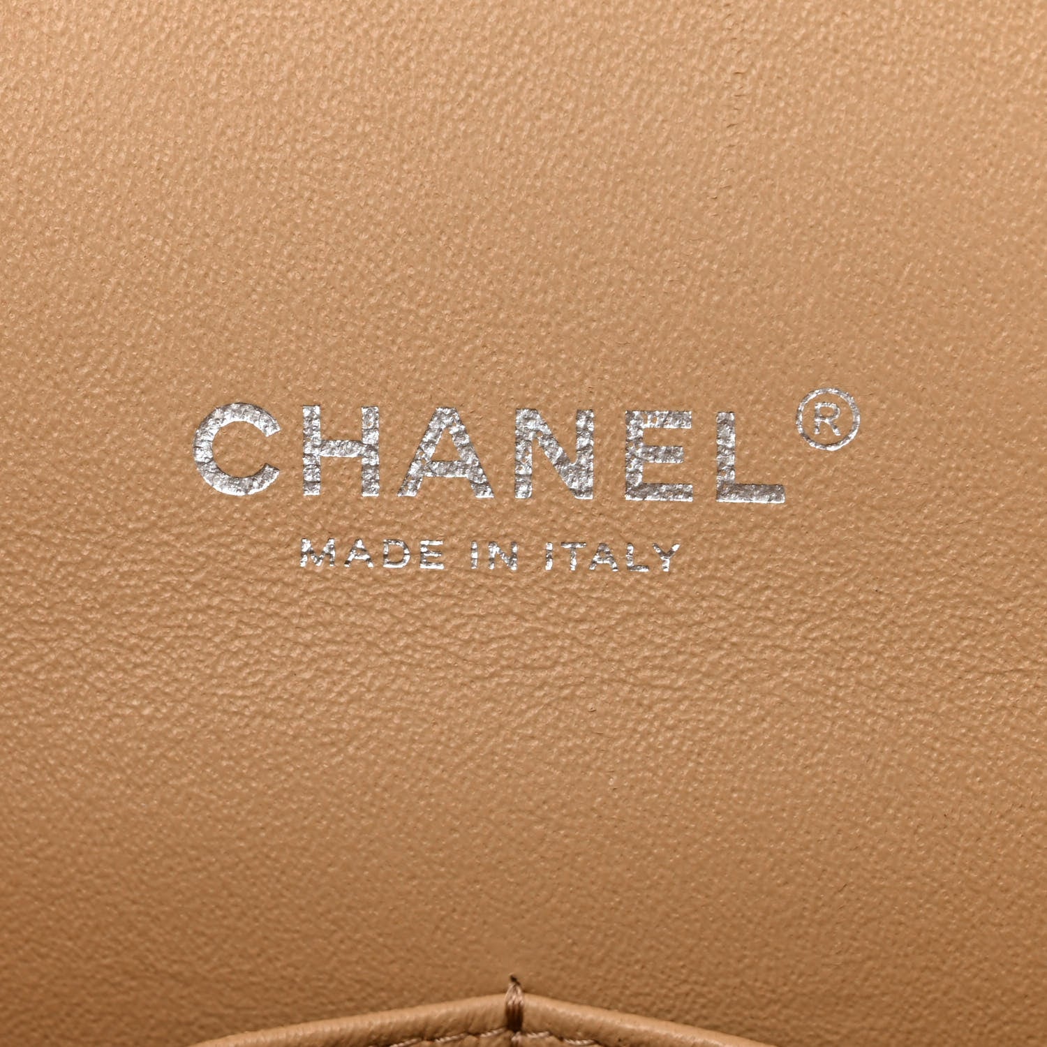 Chanel Lambskin Quilted Maxi Double Flap Beige 6 of 18