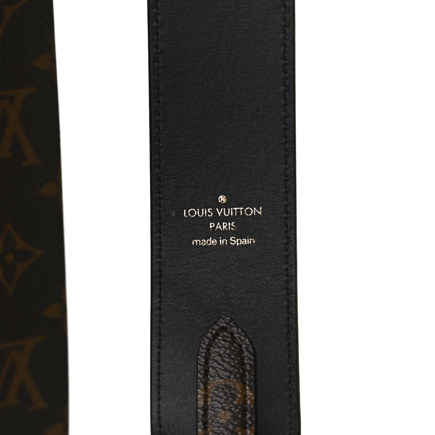 Monogram Bandouliere Shoulder Strap Black
