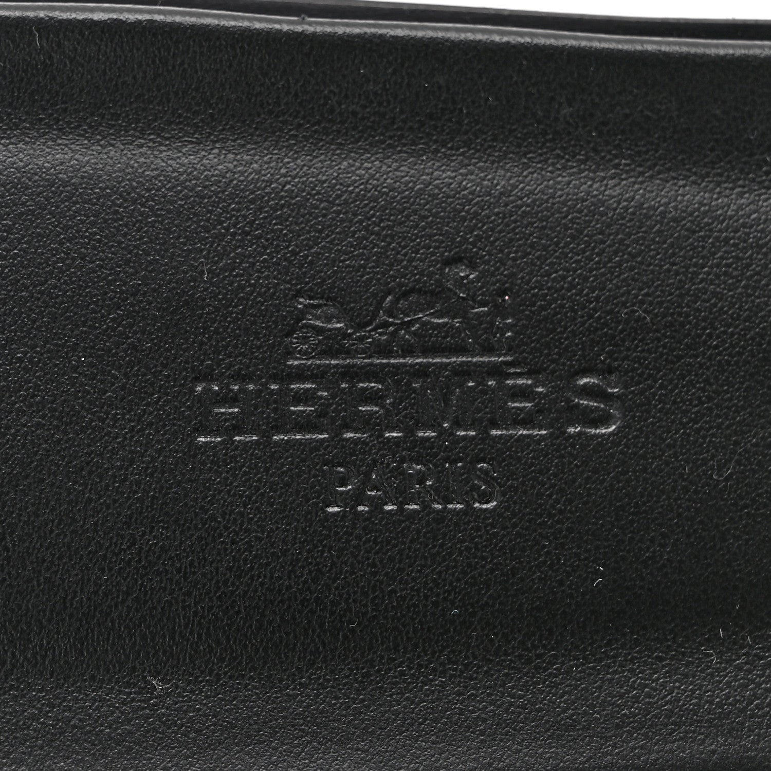 Hermes Box Calfskin Oran Sandals 40 Black 7 of 9