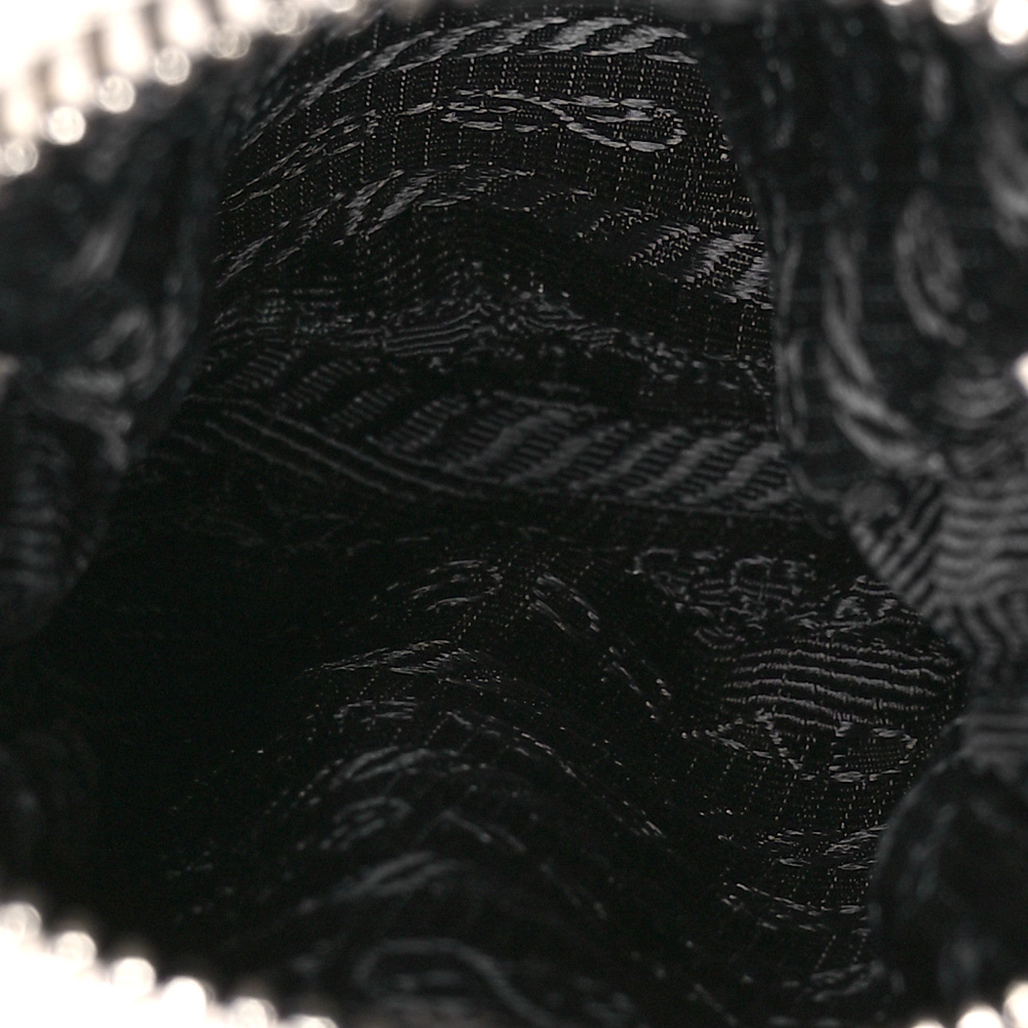 Prada Vitello Daino Coin Purse White 5 of 6