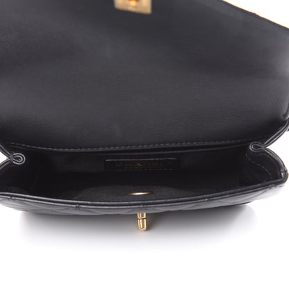 Chanel Calfskin Quilted Flap Waist Bag Black 5 of 14