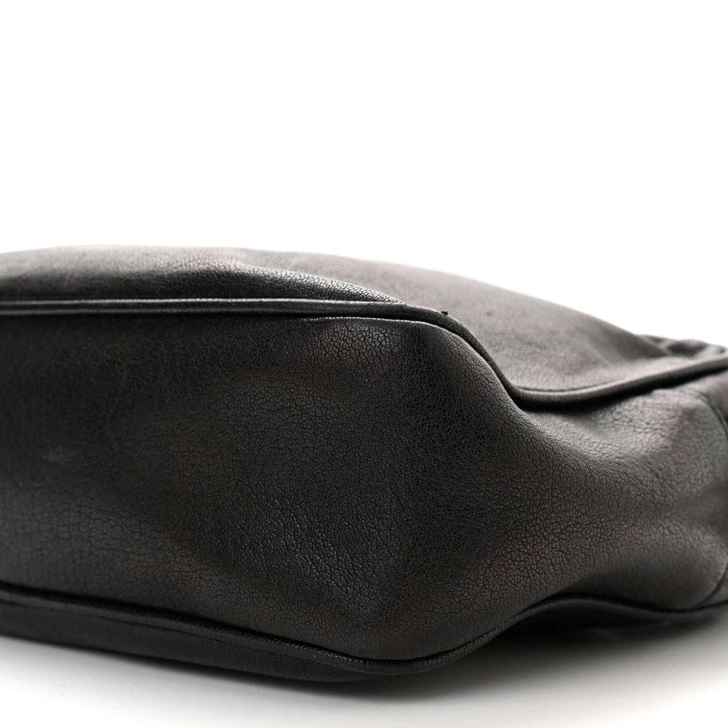 Saint Laurent Lambskin Monogram Embossed Small Lou Camera Bag Black 10 of 11